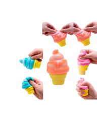 Squishy Sensory Fidget Toys for Stress Relief & Anxiety – Fun Food & Animal Shapes