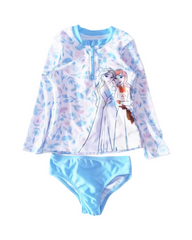 Elsa Blue Princess Swimsuit