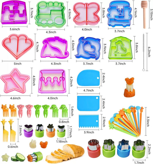 Colourful Cookie Cutter Set