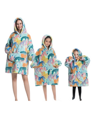 Animal Patterned Fluffy Oodies