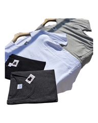 Premium Cotton Short Sleeve Tee | Classic Crewneck Basic Top