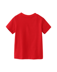 Soft Short-Sleeve Cotton Vehicle Graphic T-Shirt for Boys