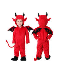 Red Devil Halloween Costume Set