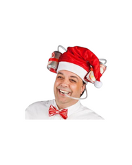 Christmas Party Beverages Santa Hat