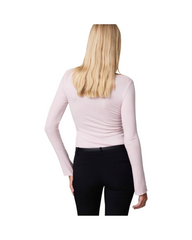 Classic Lightweight Wool Knit Top - Women's Mock Neck Long Sleeve Sweater