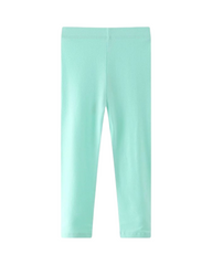 Cotton Blend Solid Rib Legging