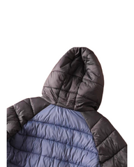 Lightweight Hooded Men's Puffer Jacket with Pockets