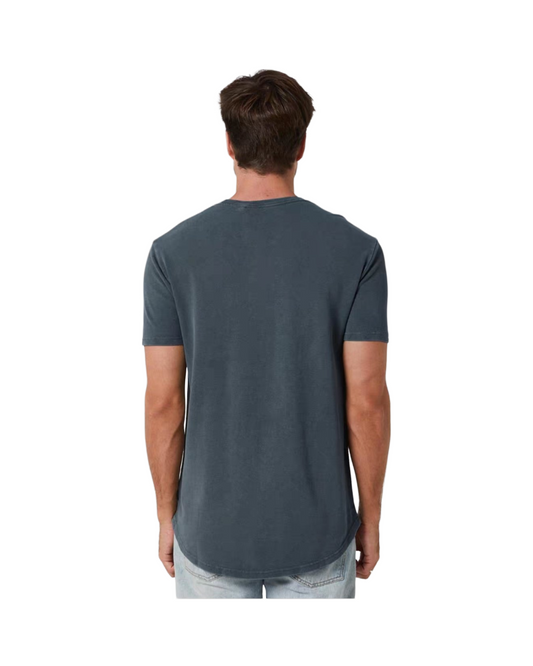 Premium Men's Round Neck Plain Grey T-Shirt - Soft Cotton Everyday Wear