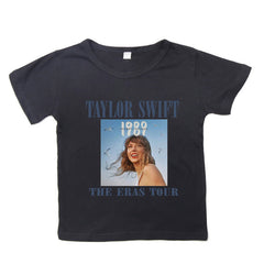Taylor Swift Graphic Eras Tour Girl's Top Design