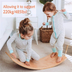 Wooden Wobble Balance Board