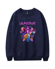 Kpop Demon Hunter Print Pullover Sweatshirt