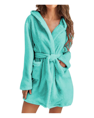 Ultra Soft Plush Bathrobe – Cozy & Warm
