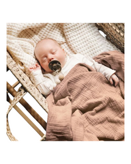 Set-Of-Three Swaddle Blankets of Different Colours