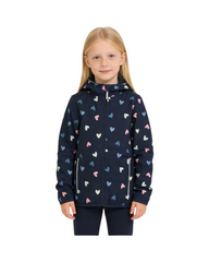 Waterproof Rain Coat with Hood and Pockets for Girls