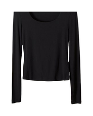 Crewneck Knit Top for Woman – Long Sleeve Casual Sweater