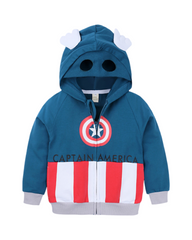 Boys Superhero Fleece Hoodie