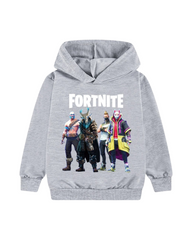 Gaming Graphic Pullover Kids Battle Royale Hoodie