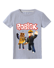 HERSE Boys' Roblox Cotton T-Shirt