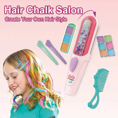 Jewel hair kit or hair chalk salon set