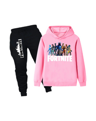 Kids Fortnite Printed Hoodie and Sweatpants Set