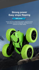 Full Rotation Remote Control Toy Stunt Car with Lights