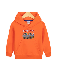 Boys Girls Cartoon Game Roblox Series Printing Hoodie