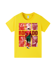 Cristiano Ronaldo Graphic Kids 100% Cotton Short Sleeve T-Shirt