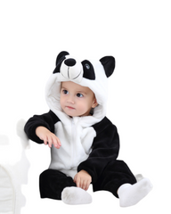 Cozy Fleece Animal Bodysuit Costume for Toddler or Kids Dress Up & Sleepwear