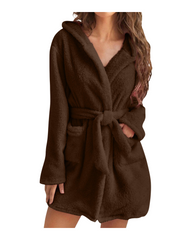 Cozy Soft Bathrobe – Warm, Fluffy & Absorbent