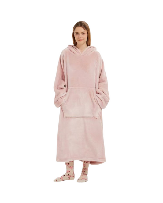 Oodie Adult Oversized Fleece Hoodie Blanket – Cozy Wearable Blanket for Loungewear & Sleepwear