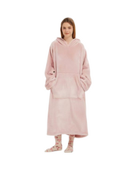 Oodie Adult Oversized Fleece Hoodie Blanket – Cozy Wearable Blanket for Loungewear & Sleepwear