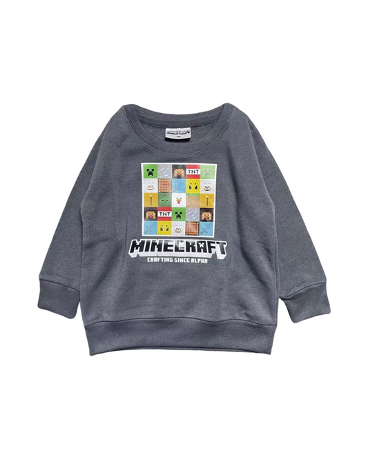 Minecraft adventure graphic long sleeve tee