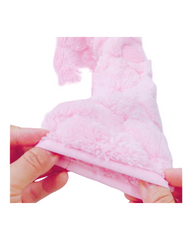 Warm Faux Fur Kids Hooded Winter Jacket – Pink Outerwear