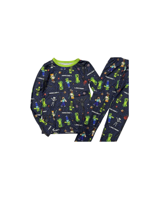 Minecraft Pixel Art Long Sleeve Set