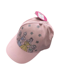 Enchanting Disney Princess Girls Pink Adjustable Baseball Cap