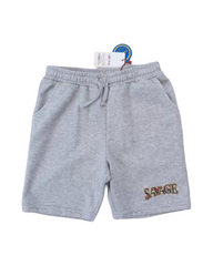 Logo Print Boys Sweat Shorts – Soft Drawstring Jersey Shorts