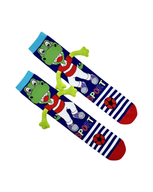 Soft Stretch Kids Character Knee High Socks - Colorful Patterned Crew Socks