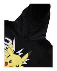 Kid Pokemon Cartoon Printed Hoodie Tracksuit Set