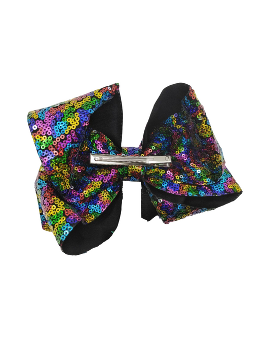 Colorful Rainbow Hair Bow