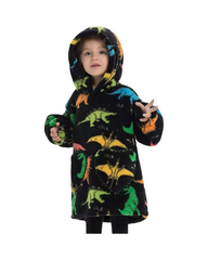 Oversized Wearable Blanket Hoodie Boys Cozy Fleece Pullover Oodie
