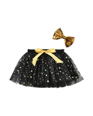 Multilayered Colorful Tutu Party Skirt for Girls with Fluffy Mesh Layers
