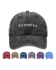 Minimal Text Street Style Baseball Cap
