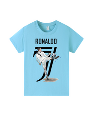 Cristiano Ronaldo Kids Cotton Soccer T-Shirt