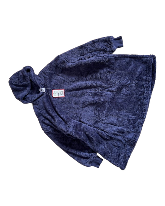 Oversized Sherpa Hoodie Blanket Plush Wearable Fleece Poncho