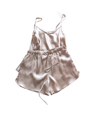 Soft Nature Silk Sleepwear Cami with Shorts Set