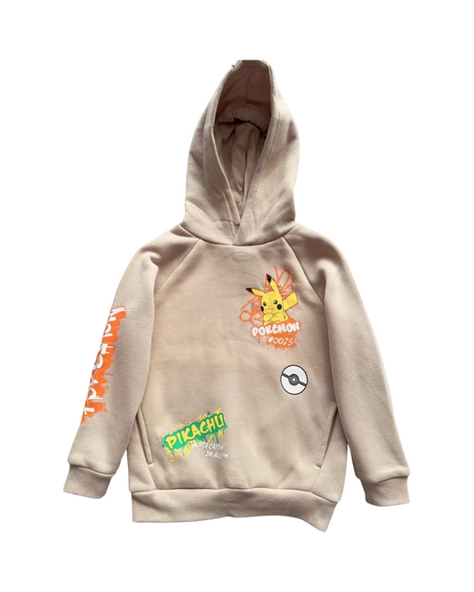 2-Piece Kids Hoodie and Jogger Pants Set – Boys Casual Cartoon Tracksuit