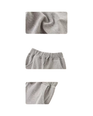 Cotton Fleece Joggers-Soft Casual Sweatpants for Kids