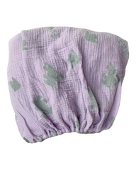 Light 100% Cotton Patterned Cot Sheets