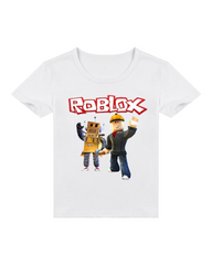 HERSE Girls' Roblox Cotton T-Shirt
