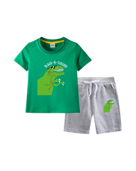 Dinosaur T-Shirt and Shorts Matching Set